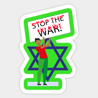 Stop the war! Sticker